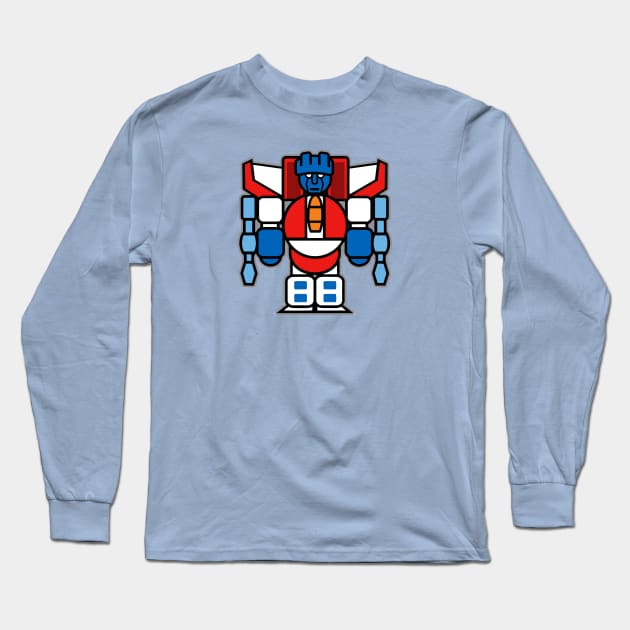 Transformers GEN 1 - chibi style -  Starscream Long Sleeve T-Shirt by ROBZILLA